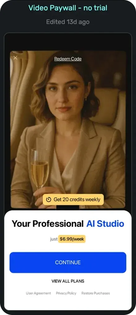 LookLab AI paywall